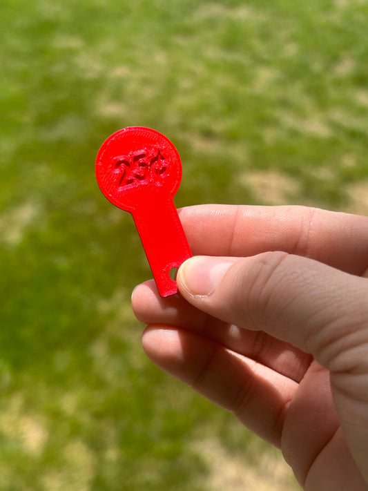 Shopping cart coin keychain