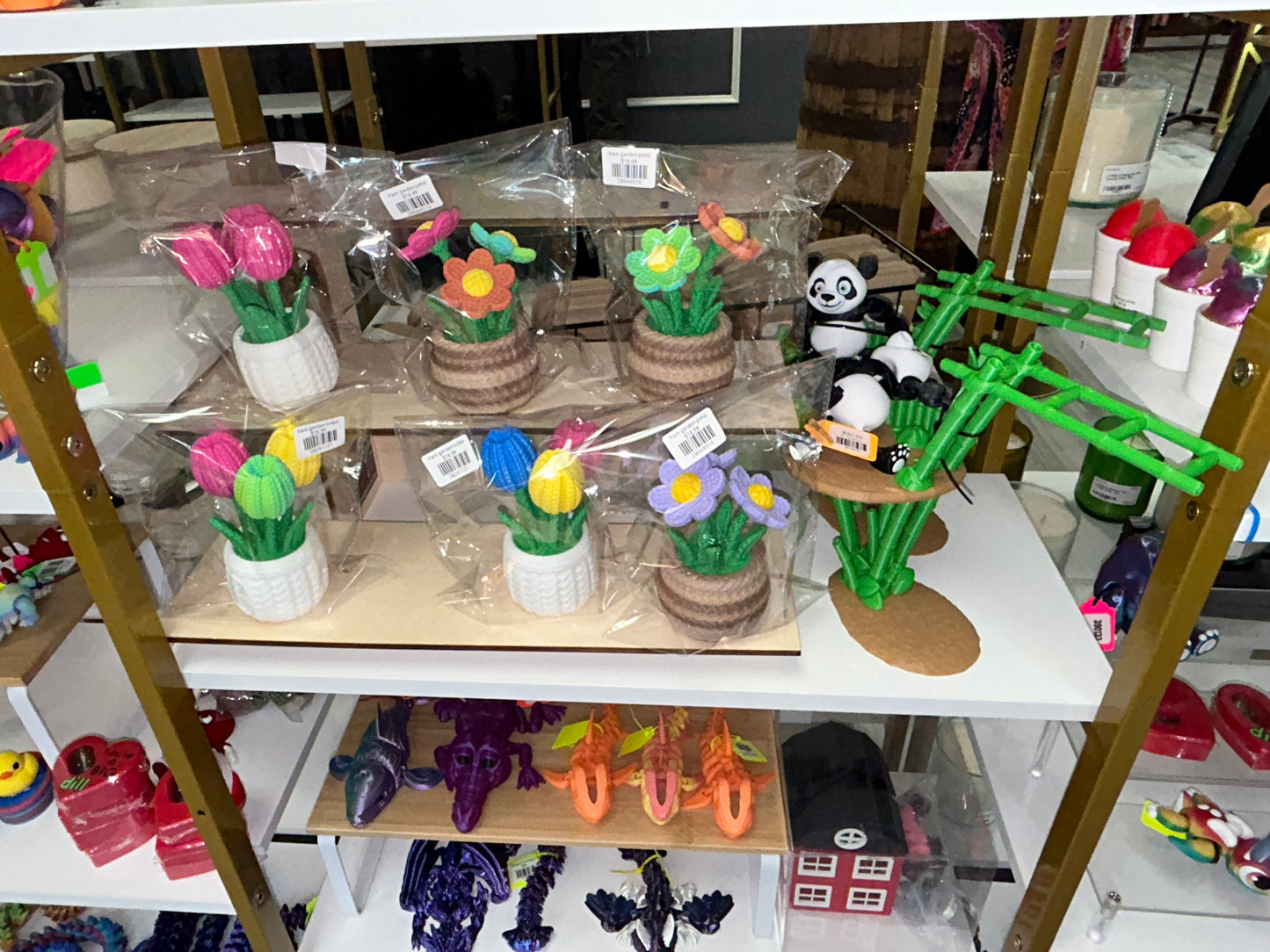 Yarn garden-petals