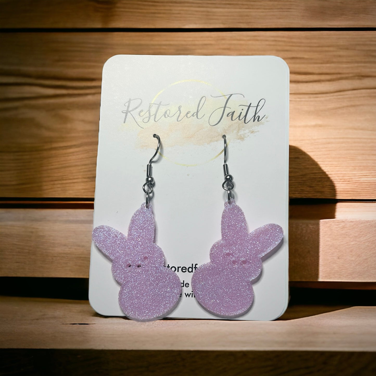 Bunny Peep earrings