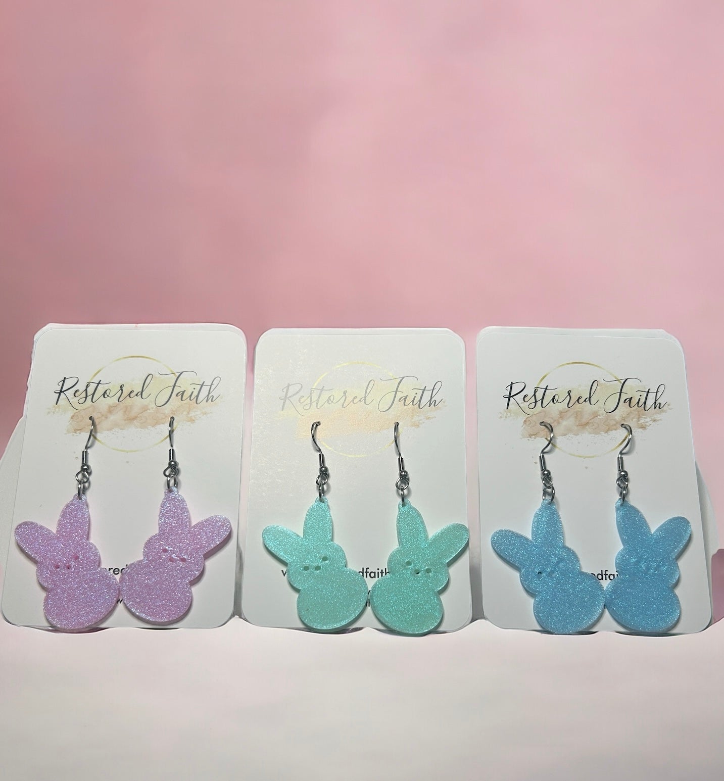 Bunny Peep earrings