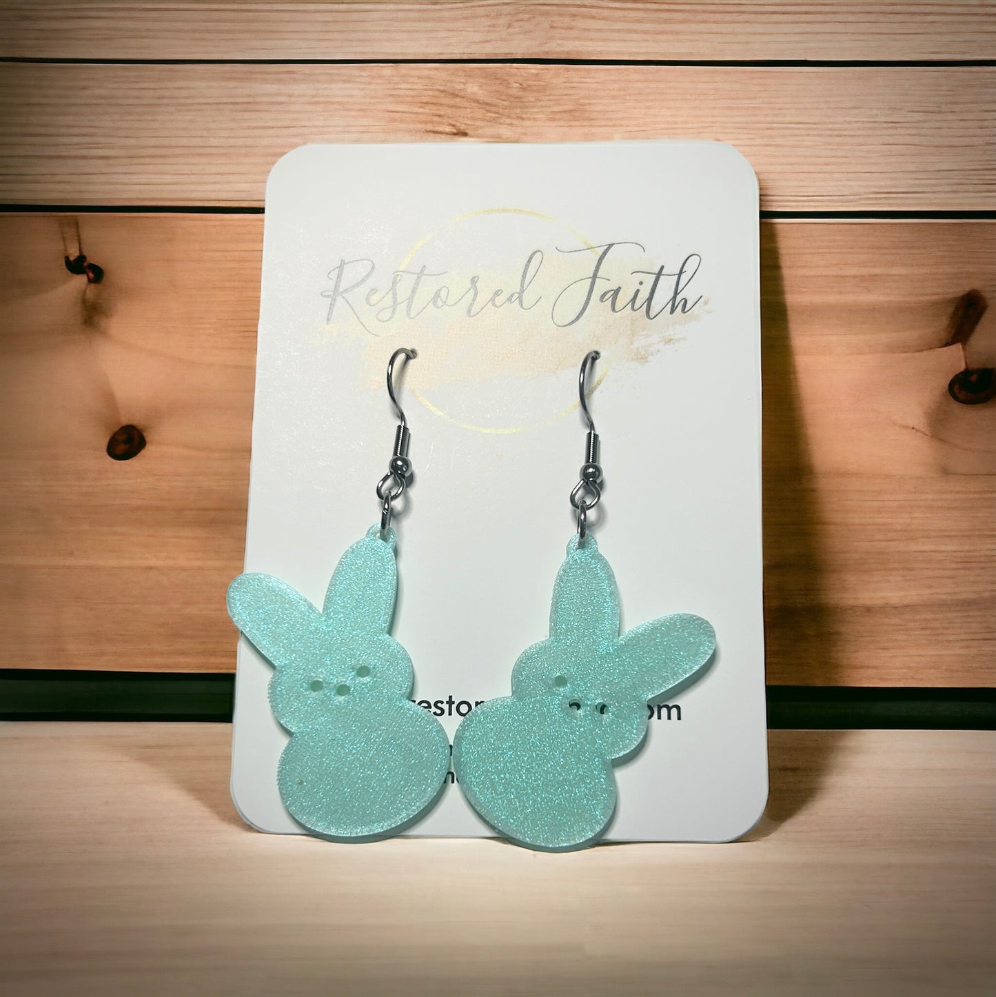 Bunny Peep earrings