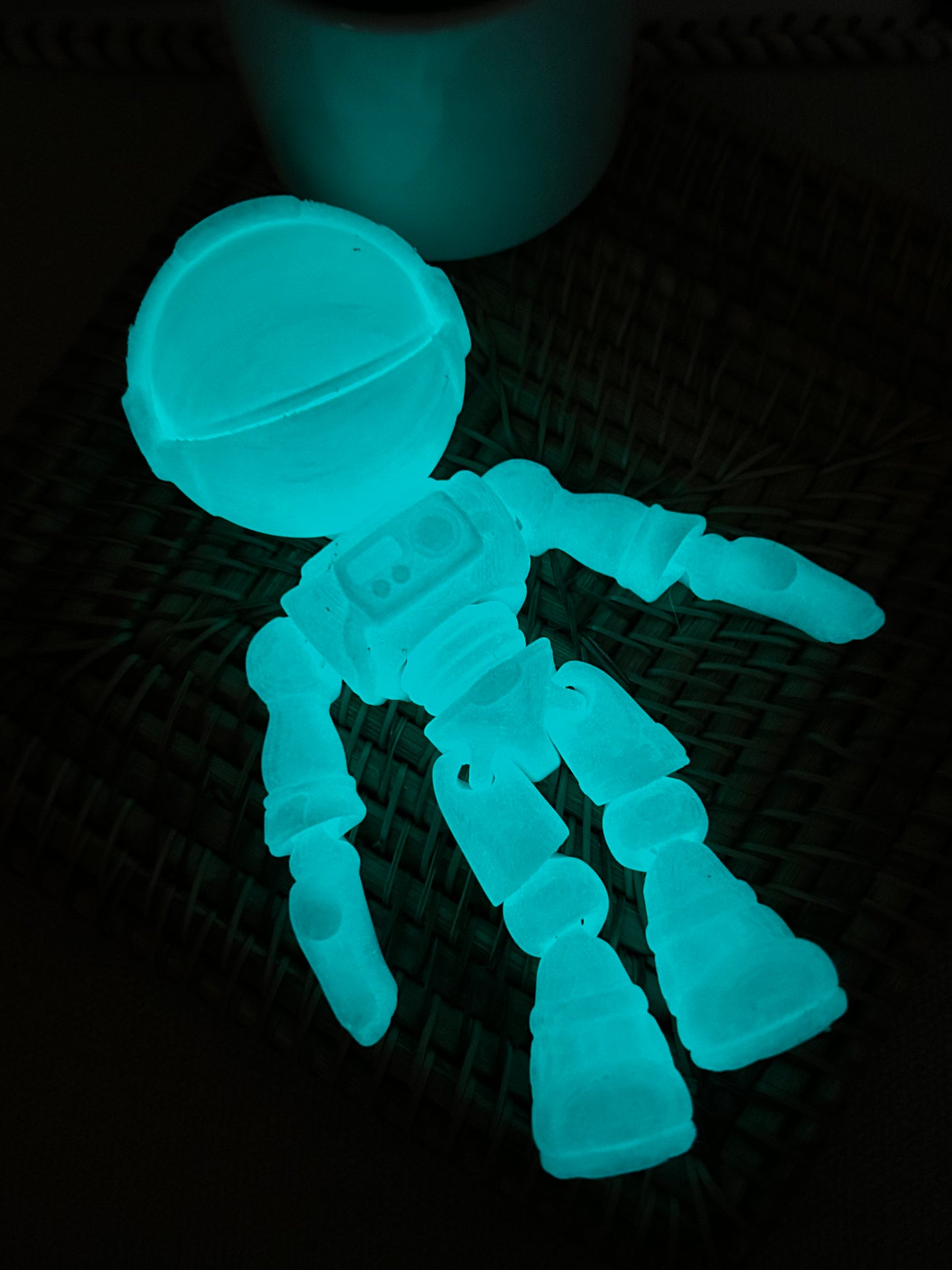 Astronaut guy-glow in the dark