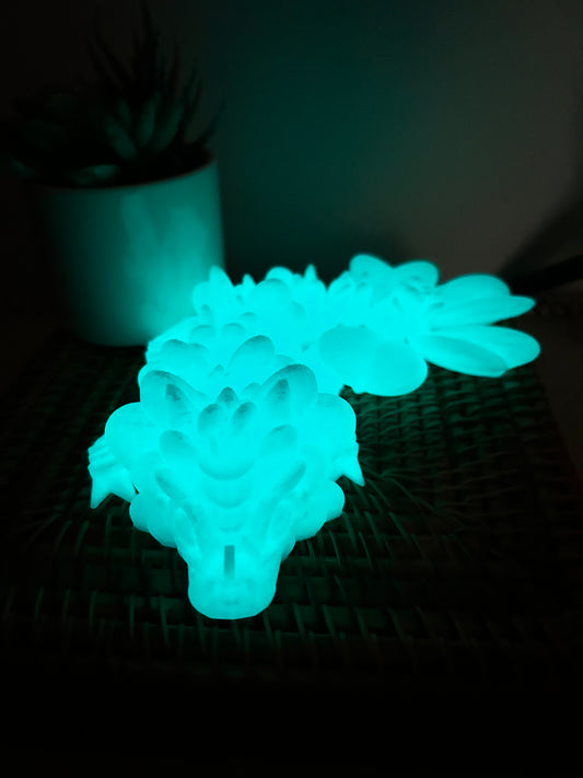 Clover dragon-glow in the dark
