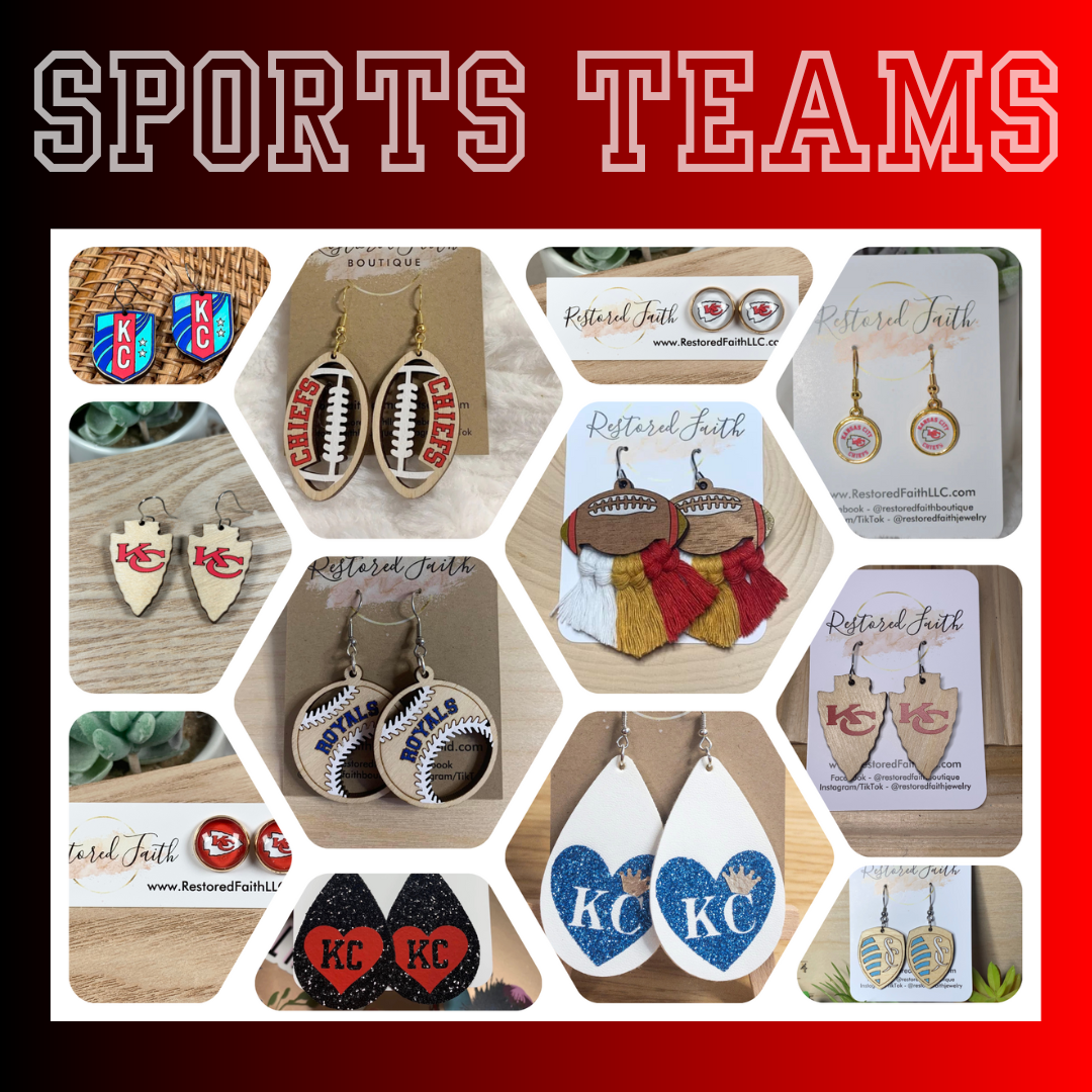 Sports Team Earrings