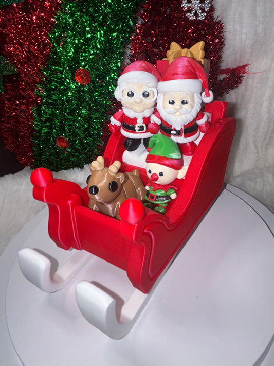 Santa's Sleigh Pocket Pals