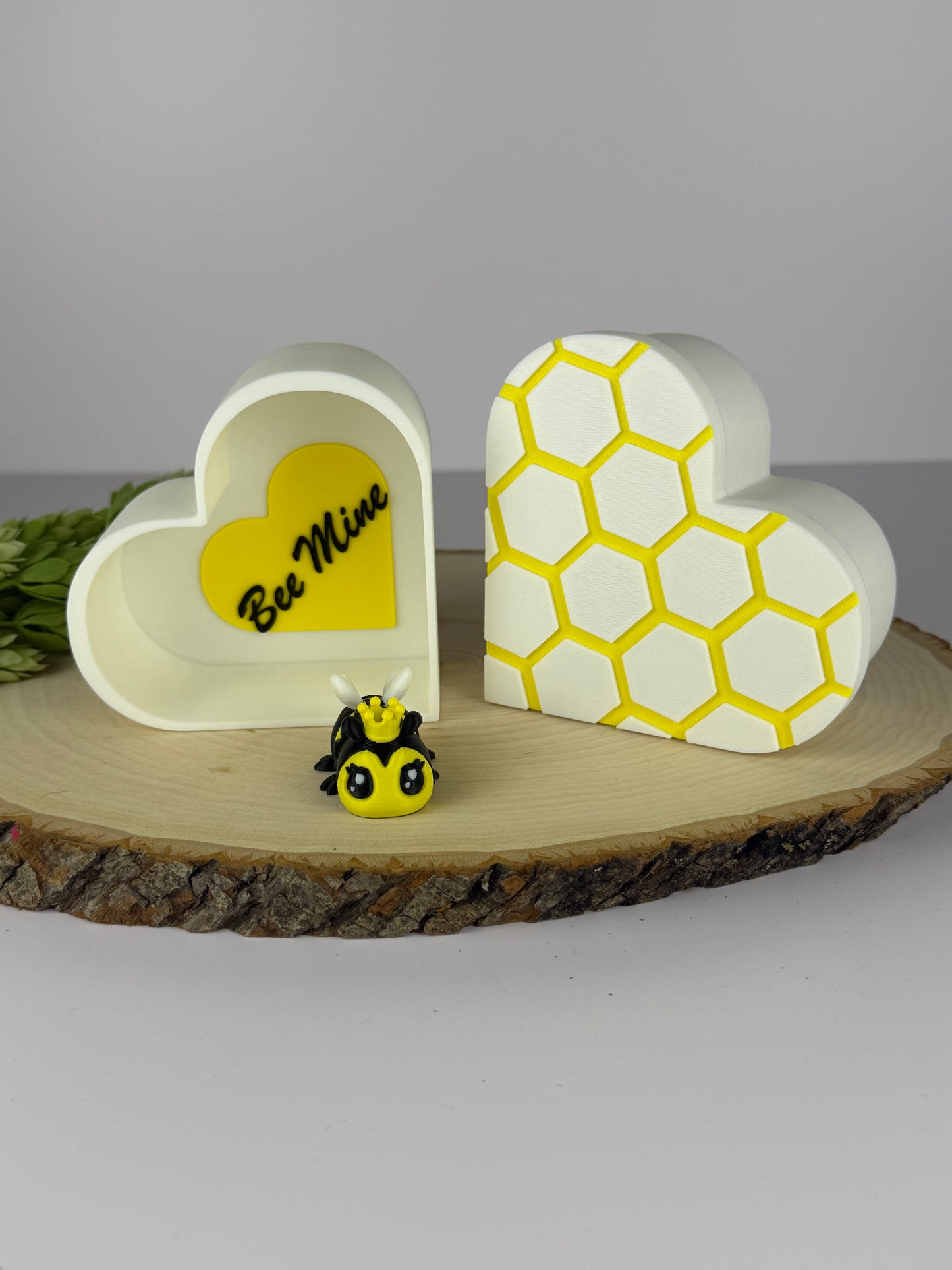 Bee Mine heart box