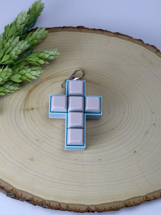 Cross fidget clicker