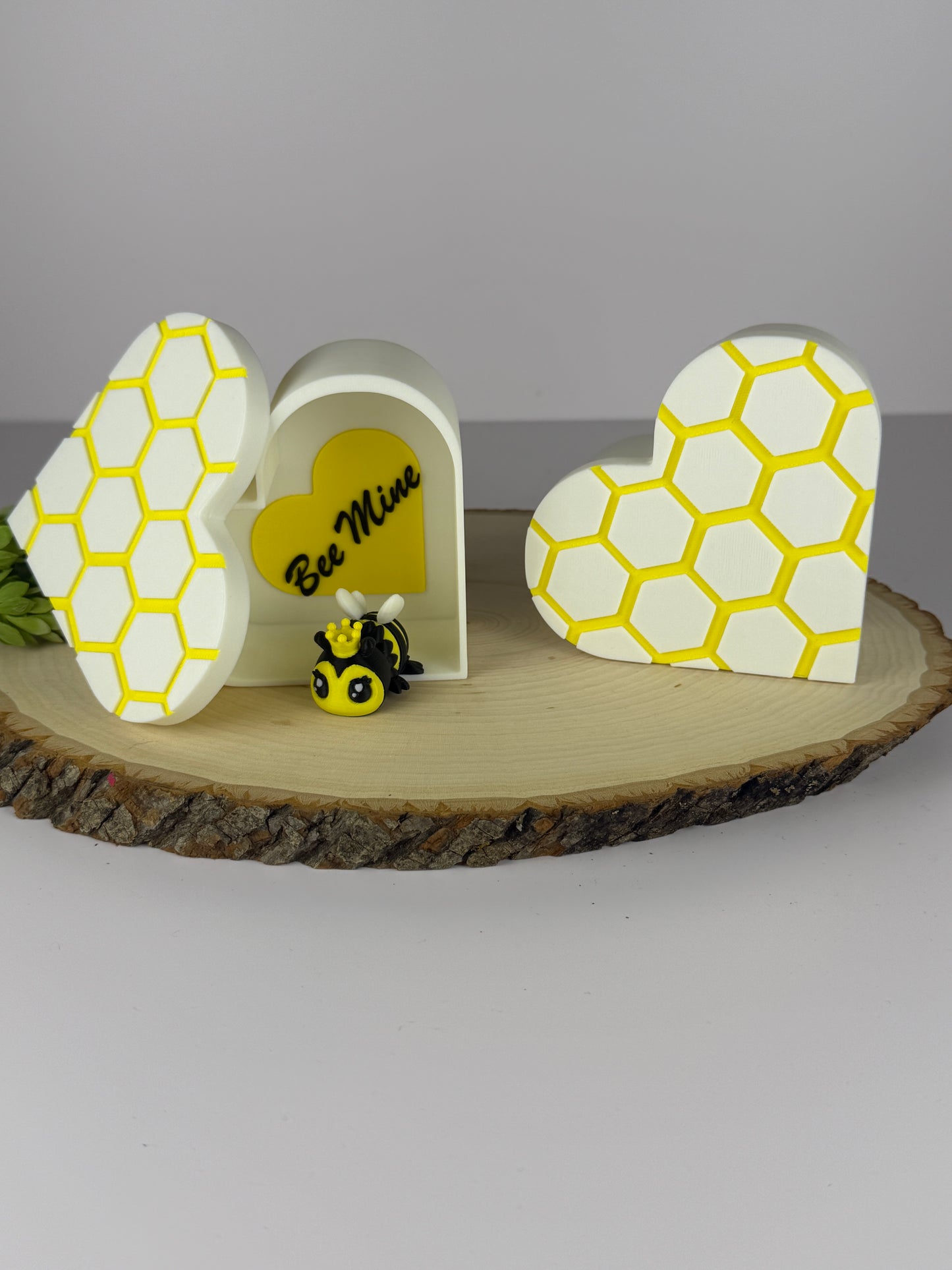 Bee Mine heart box