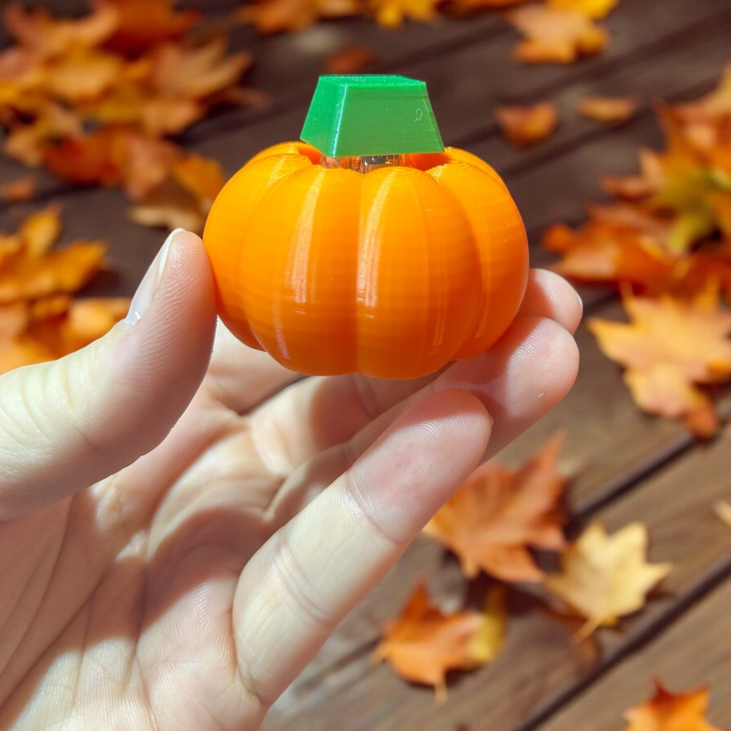 Pumpkin keycap