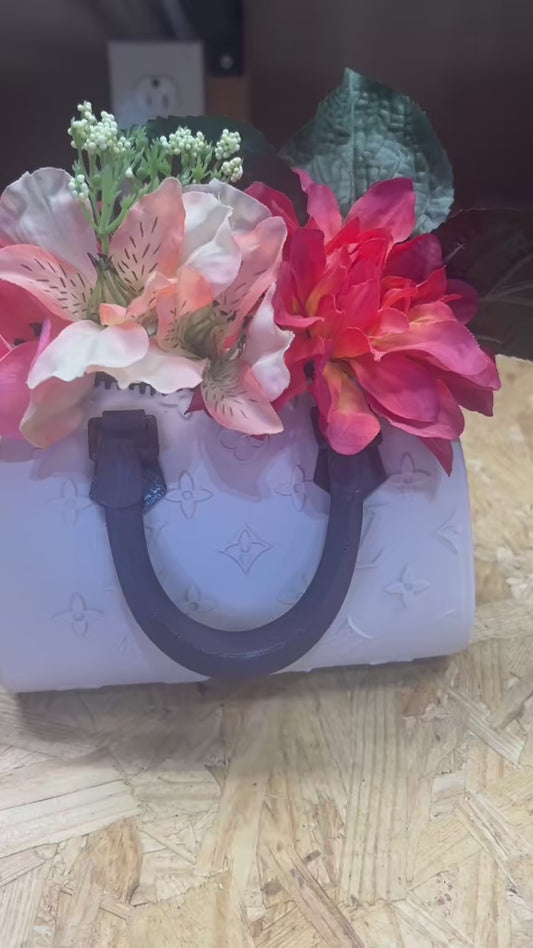 Handbag vase